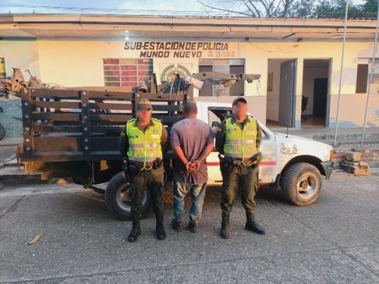 Gracias a los controles que se efectúan en zonas rurales, fue posible esta actividad operacional 