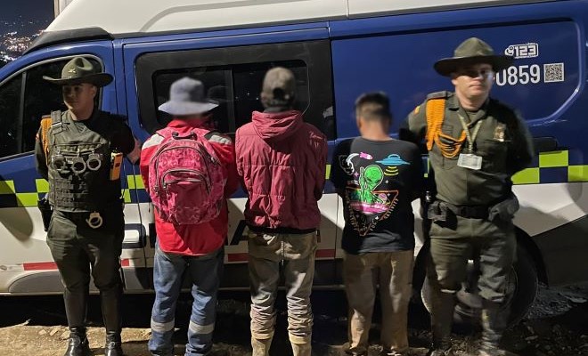 Operativo llevado a cabo para proteger el medio ambiente, en conjunto con la Carder