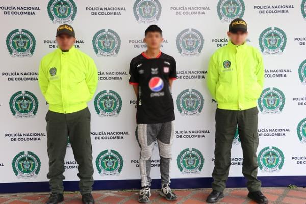 Capturado por agresión 