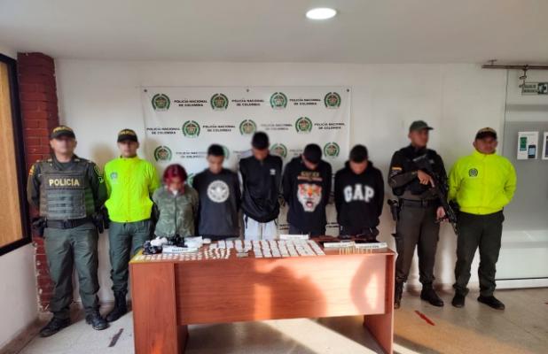 Capturados con estupefacientes 