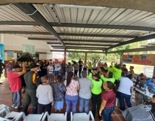 La comunidad de los tenderos para la policía metropolitana de Pereira es una prioridad