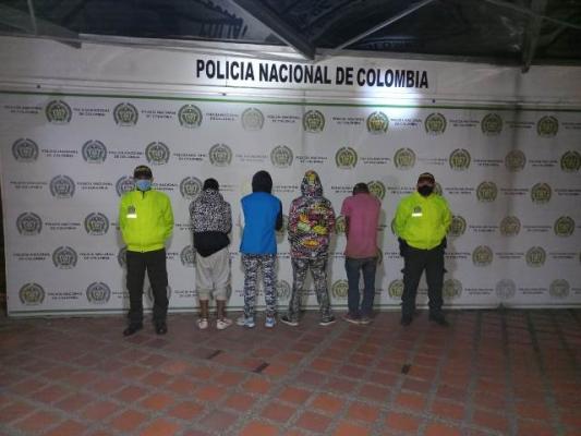 Capturados por los delitos de tráfico de estupefacientes