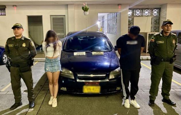 Pareja es capturada por hurto en el barrio Villa Verde de la capital risaraldense