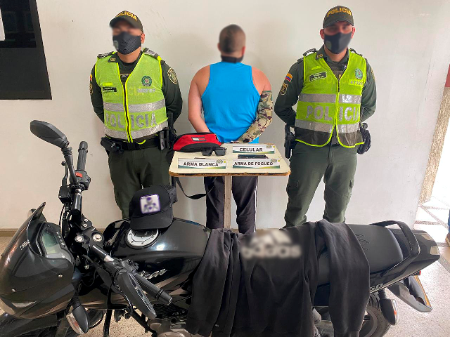 En el municipio de Dosquebradas capturamos a dos sujetos por hurto 