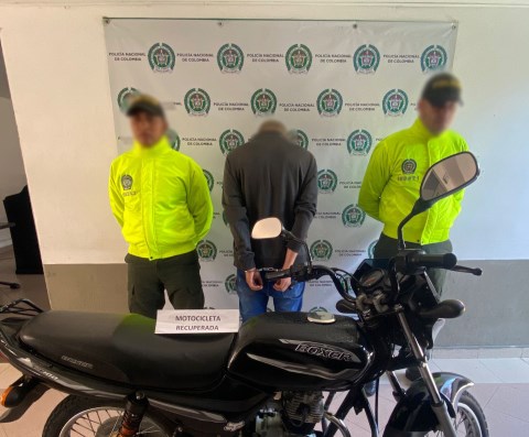 En la actividad operacional adelantada, son recuperadas dos motocicletas