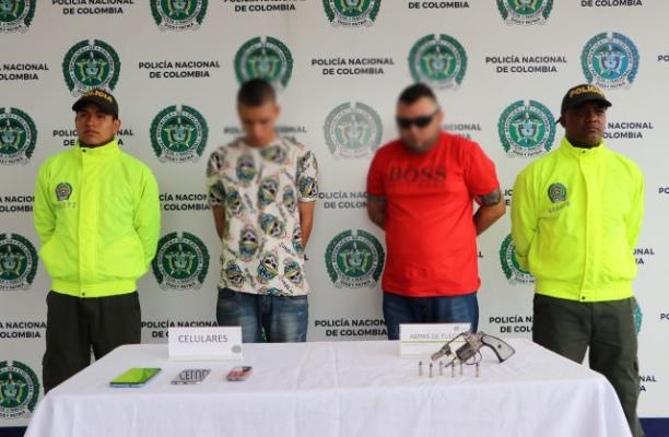 Actores criminales quienes al parecer delinquen en el barrio Santafé y sectores aledaños