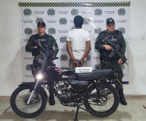 Resaltamos que en lo corrido del año se han recuperado un total de 40 motocicletas