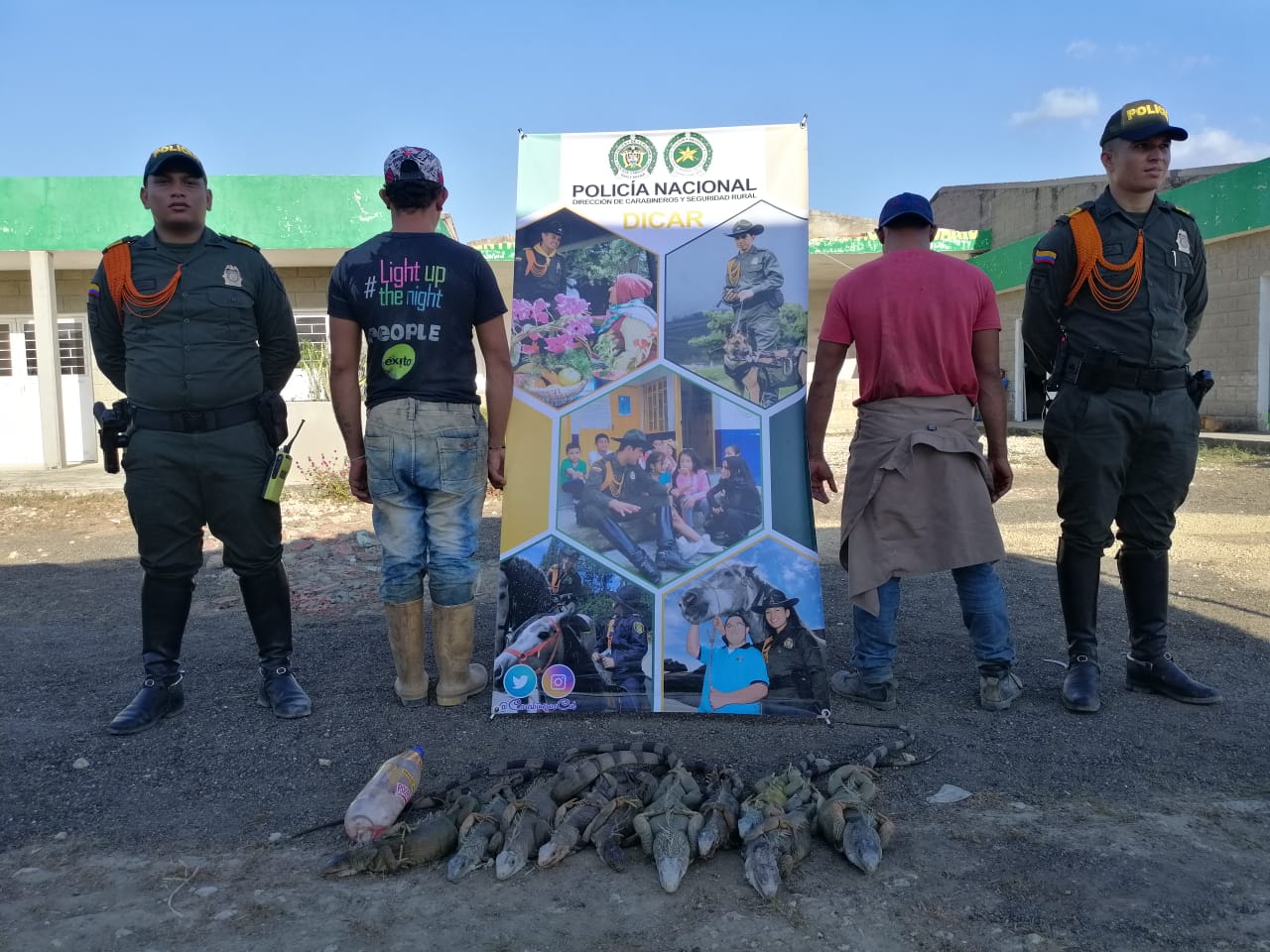 Capturados por aprovechamiento ilícito de los recursos naturales  