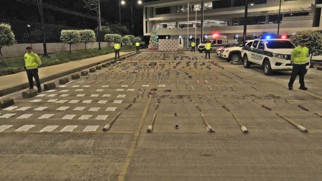 Representando un riesgo para integridad de las familias que residen en el sector