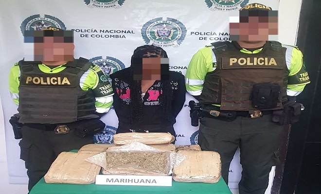 Incautamos más de 9 kilos de marihuana 