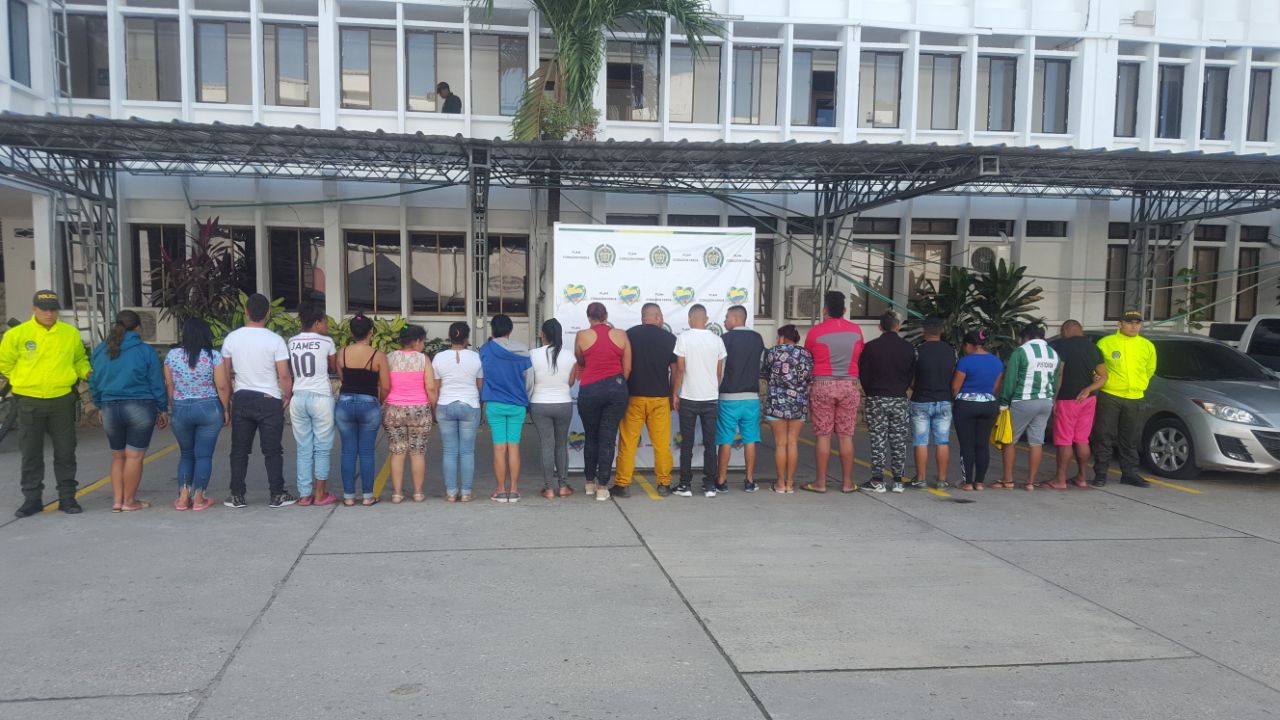 Banda delincuencial dedicada a la venta de estupefaciente 