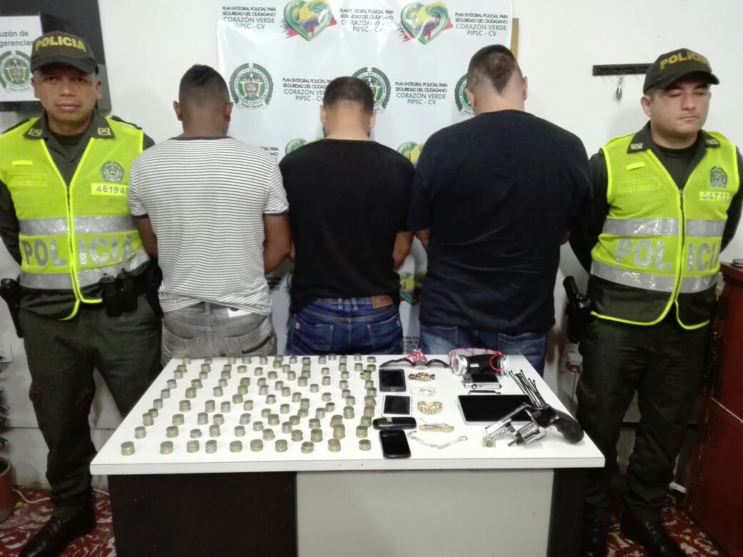 Cae banda delincuencial en Risaralda