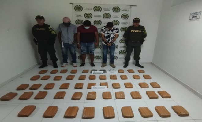 Incautación de droga