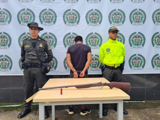 Captura de un ciudadano en el desarrollo del “plan cazador”