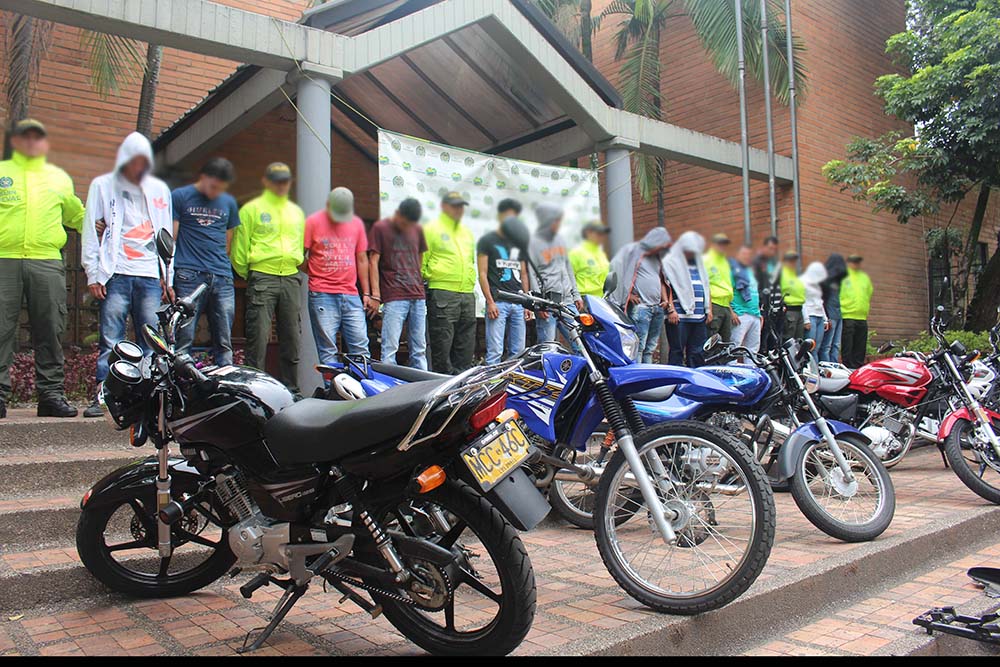 Operación “la banca” contra el hurto de motocicletas permite 14 capturas