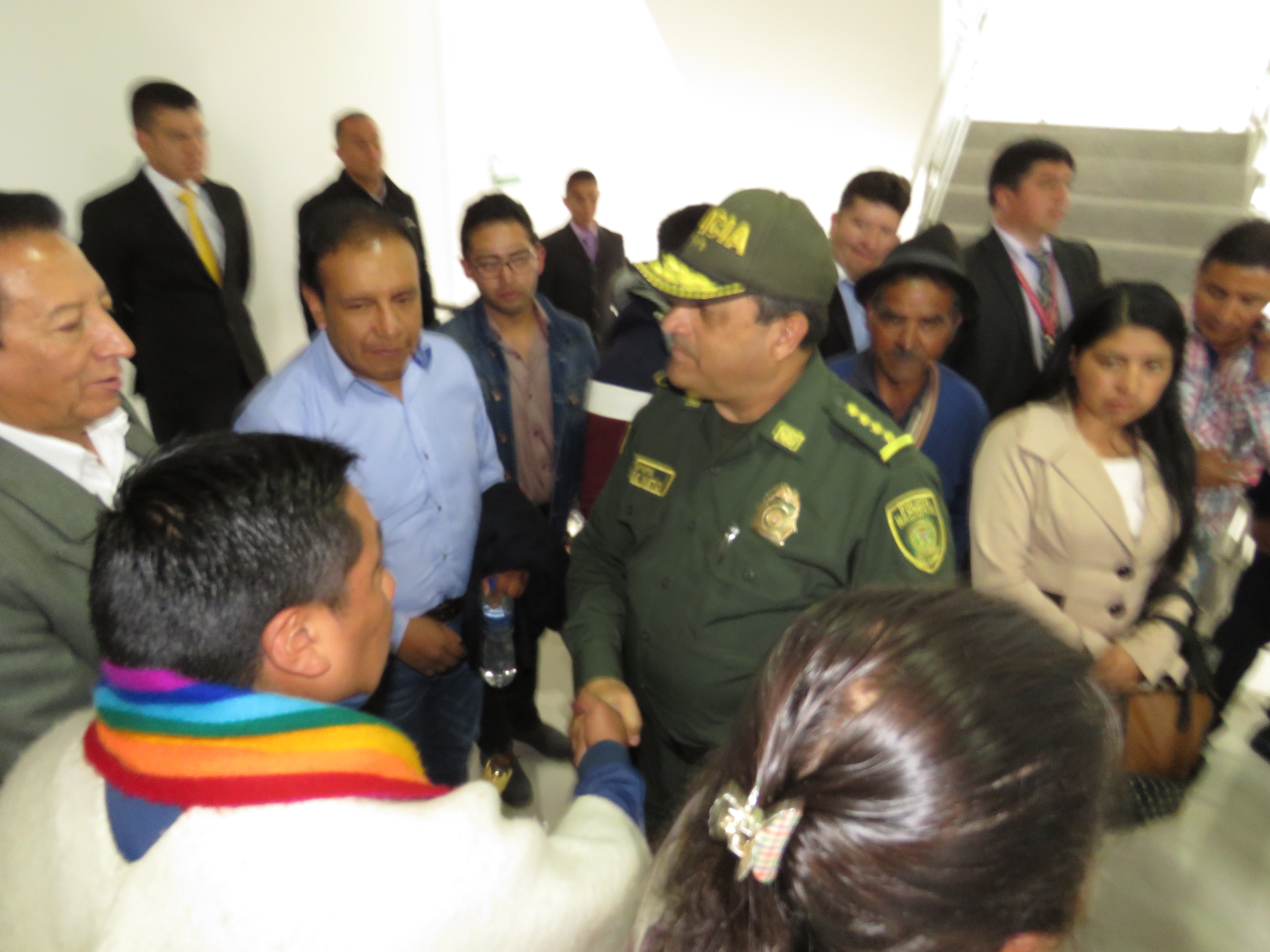 Autoridades que asistieron al evento