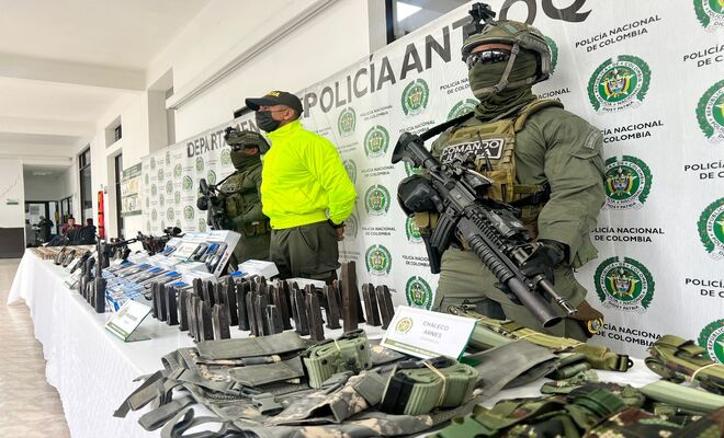 Operativo de las autoridades suman una victoria contra el crimen organizado en el occidente de Antioquia