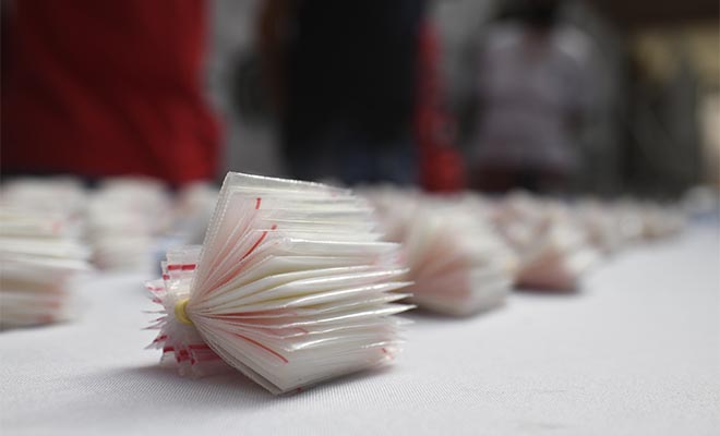 incautación dosis de base de cocaina