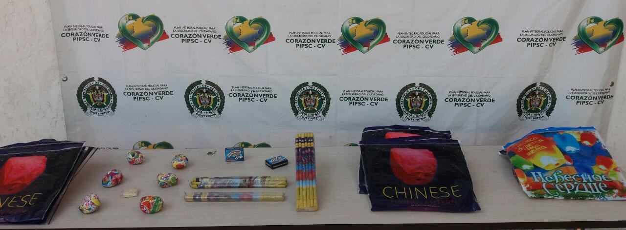 Policía nacional realiza incautacion de pólvora en la capital Araucana.