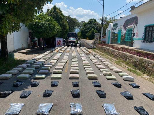 Más de una tonelada de marihuana incautada