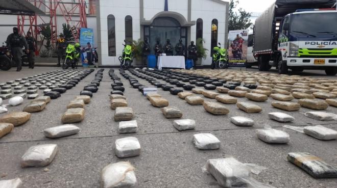 Incautación de estupefacientes