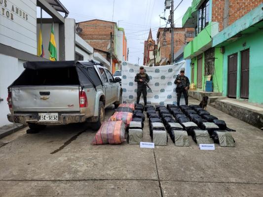 Estupefacientes incautados 