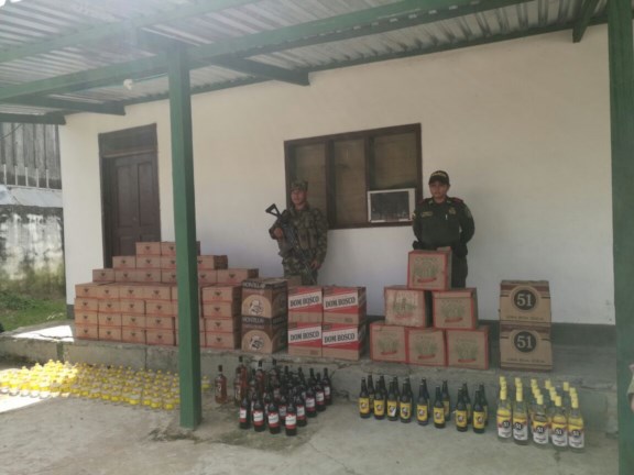 bebidas de embriagantes extranjeras eran transportadas en barco peruano