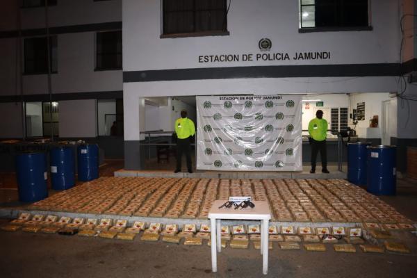 Policía evitó que más de media tonelada de marihuana fuera enviada a países de Suramérica