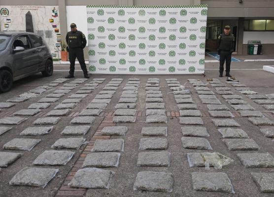 Policía evitó la comercialización de marihuana en Caquetá.