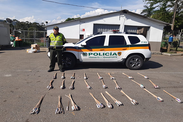 Continúan controles a la pólvora en el Valle de Aburrá