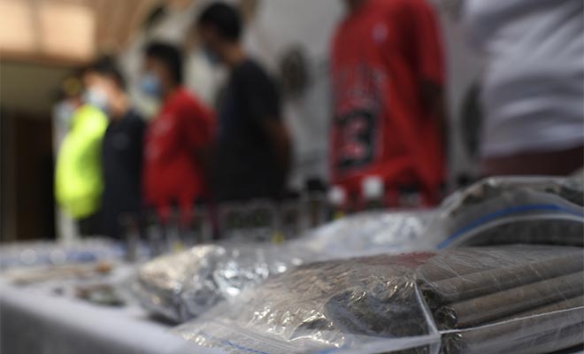 incautación de marihuana