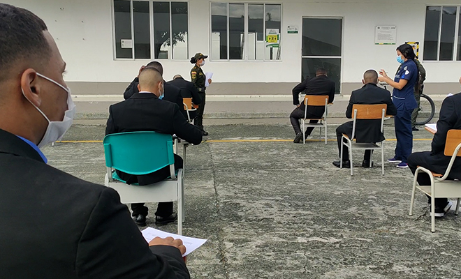 La Escuela de Policía Simón Bolívar recibe a sus estudiantes 