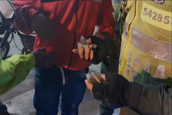 Intervención fiesta con menores de edad