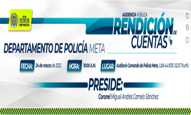 Invitación rendición de cuentas vigencia 2021