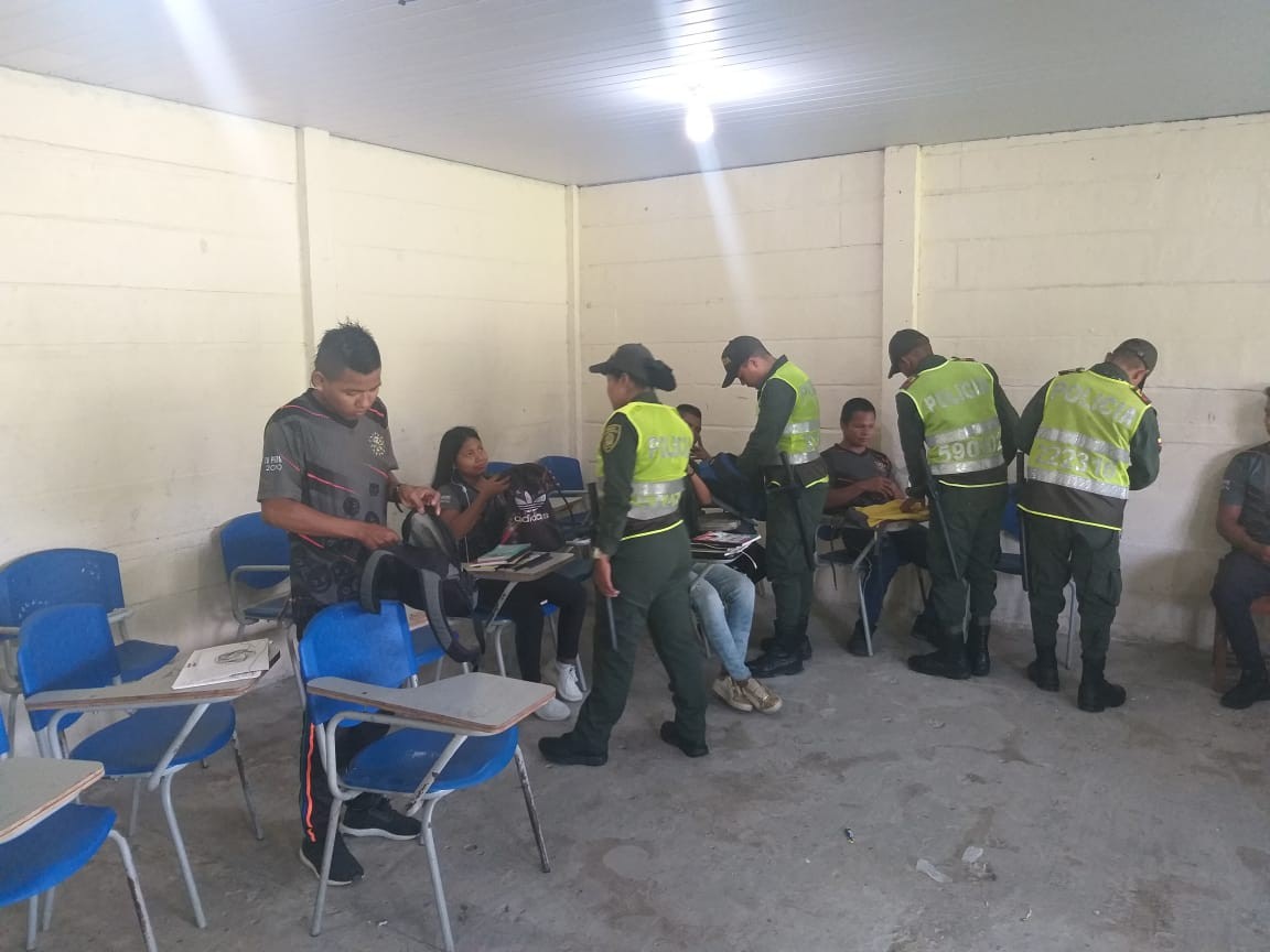 Registro centro educativo. 