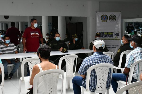 La Policía en el Meta desarrolla campañas de prevención contra los delitos de secuestro y la extorsión