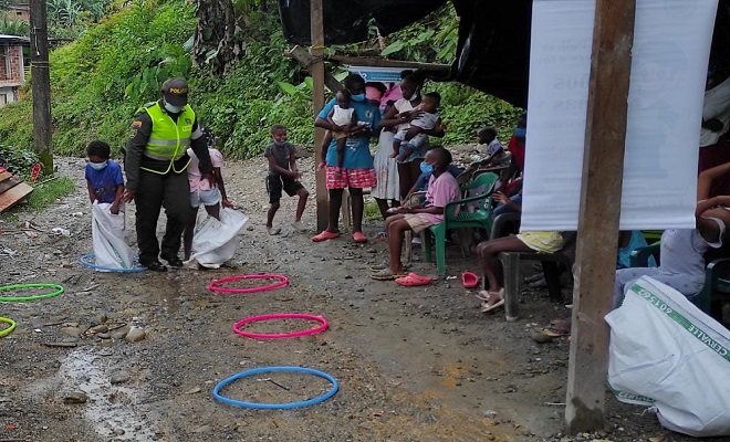La patrullera Hanssy es protagonista de una historia muy especial 