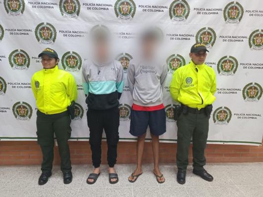 Capturados ‘Mono y Jhonnatan’ 