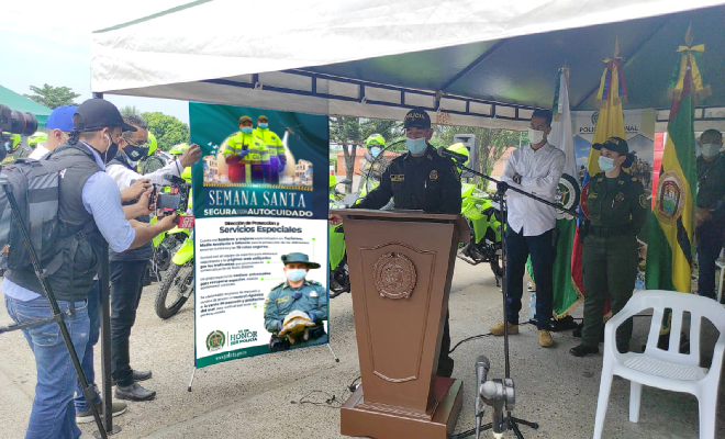 El objetivo es proteger a los santandereanos y turístas en la semana mayor