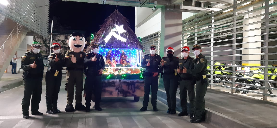 Con la ruta por la esperanza recorremos las calles de la isla, dando inicio a las novenas navideñas