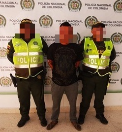 Capturado por porte ilegal de armas de fuego 