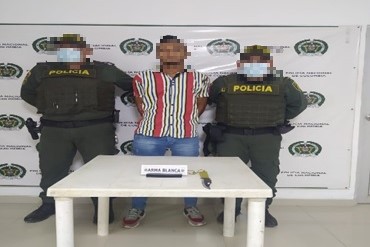 Lo capturamos por el delito de homicidio