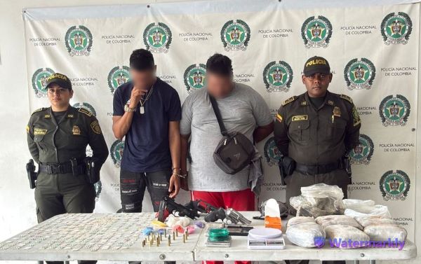 Capturados dos presuntos integrantes de red criminal en Buga durante operativos de registro y allanamiento