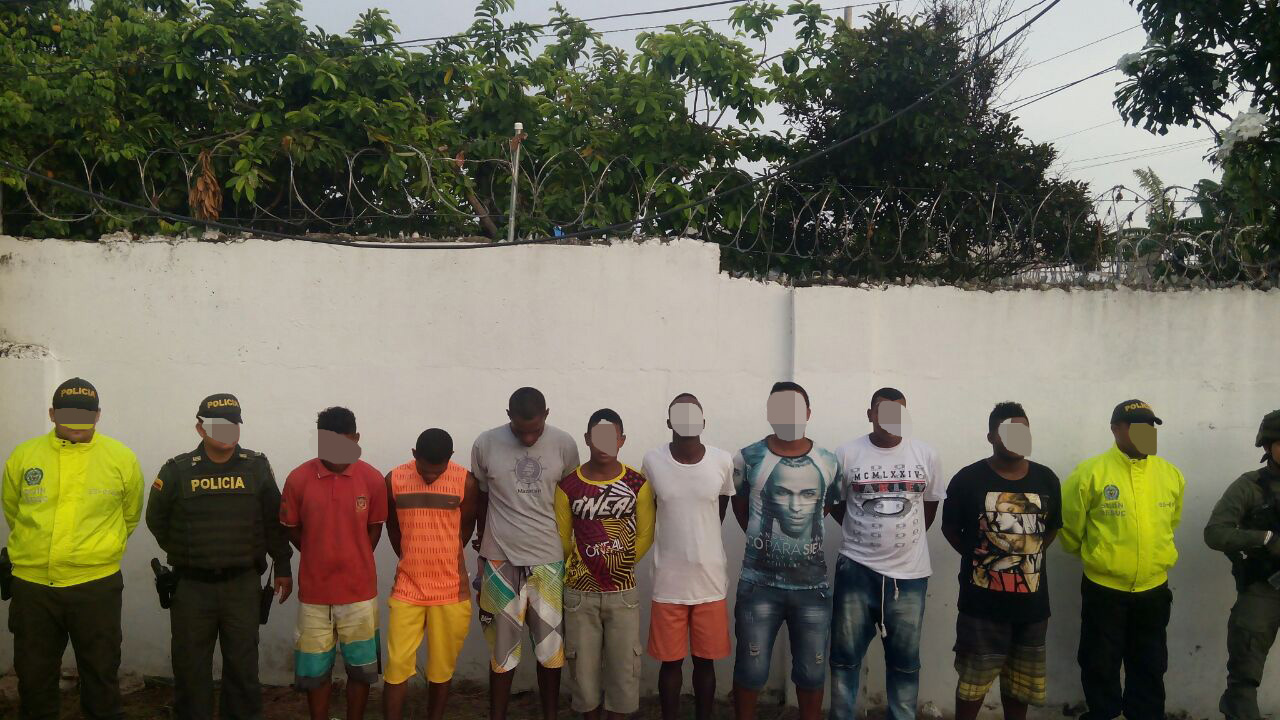 Peligrosa banda dedicada al hurto en las playas de del Golfo de Morrosquillo fue desmantelada.