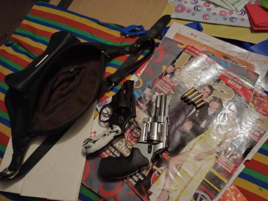 Armas de fuego incautadas