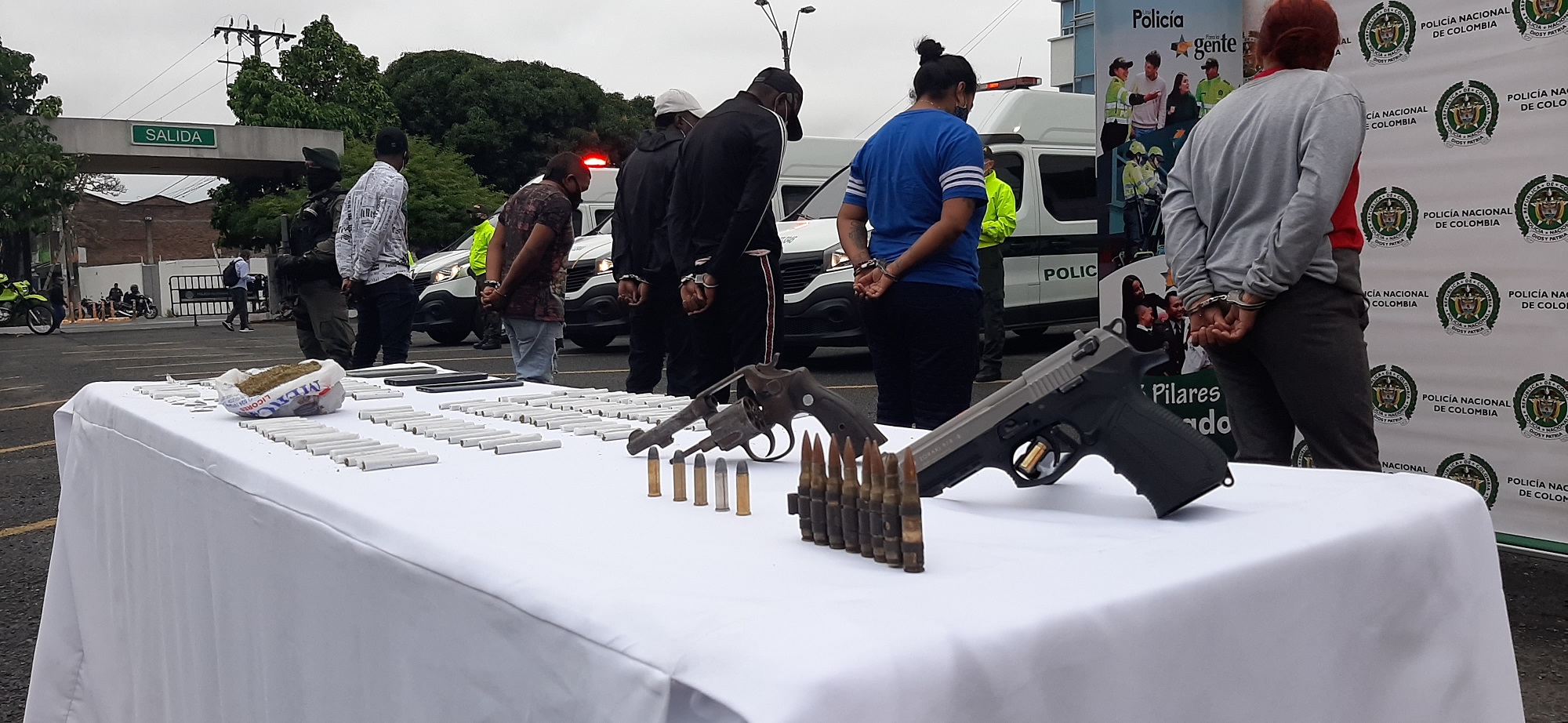 Acción frontal contra estructuras criminaless en Cali