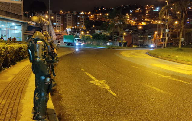 En el marco de la jornada de manifestación pública del día de ayer, 24 personas fueron trasladadas al (STP)