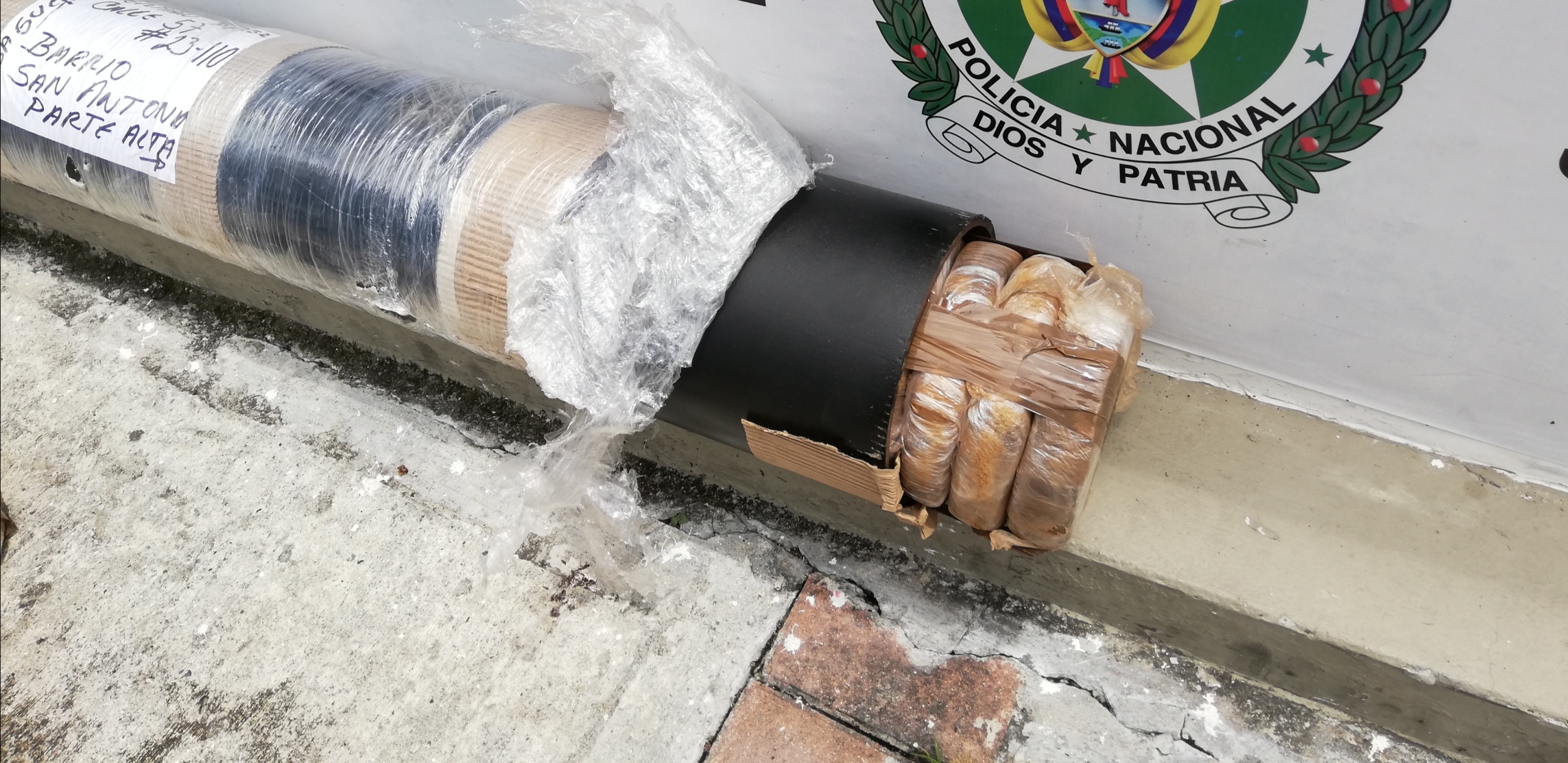 Con esta incautación logramos sacar de las calles, 40.000 dosis de marihuana