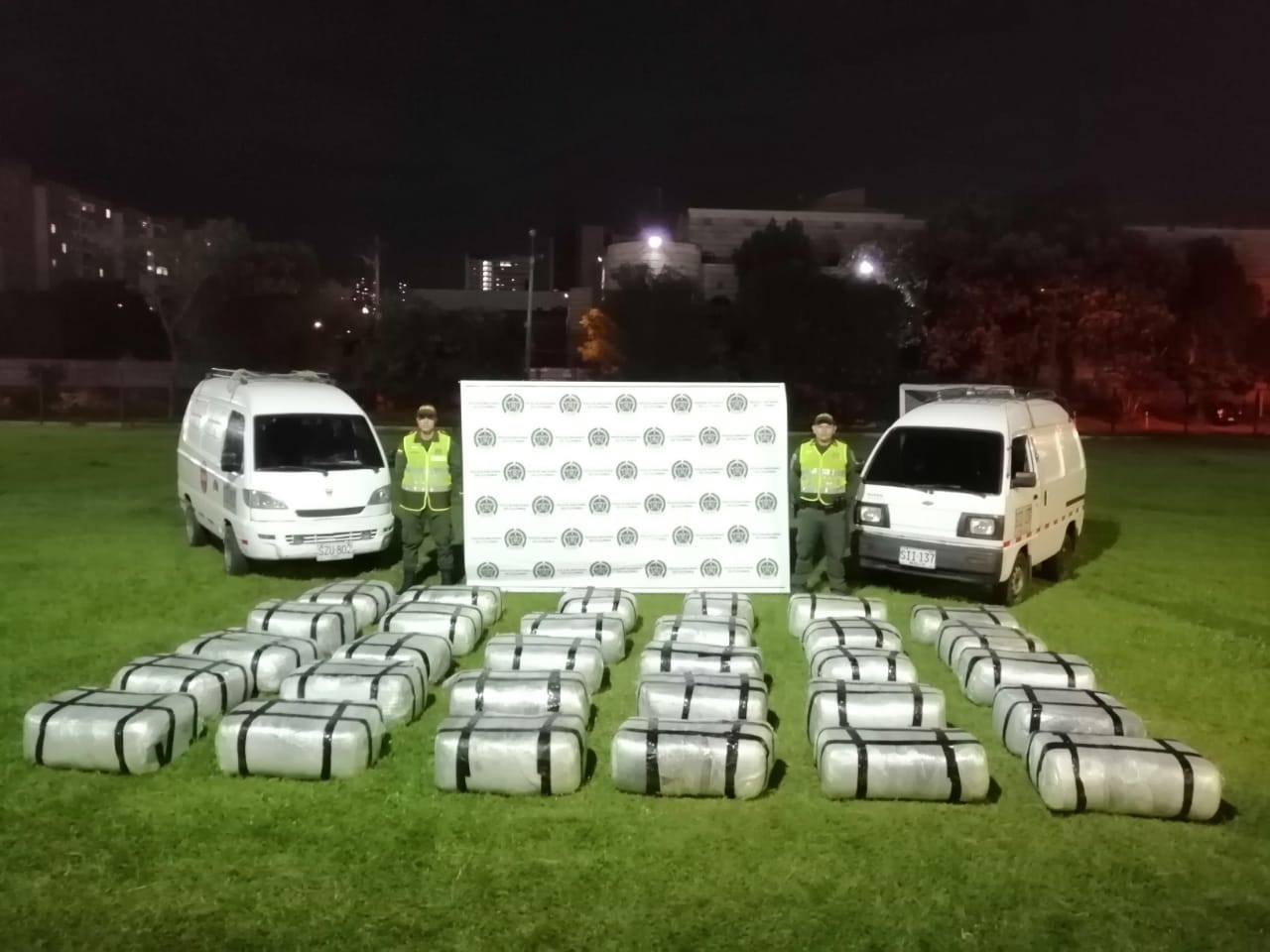 Incautada cerca de una tonelada de marihuana