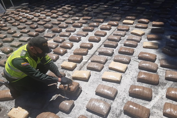 Incautamos más de una tonelada de marihuana en Risaralda 